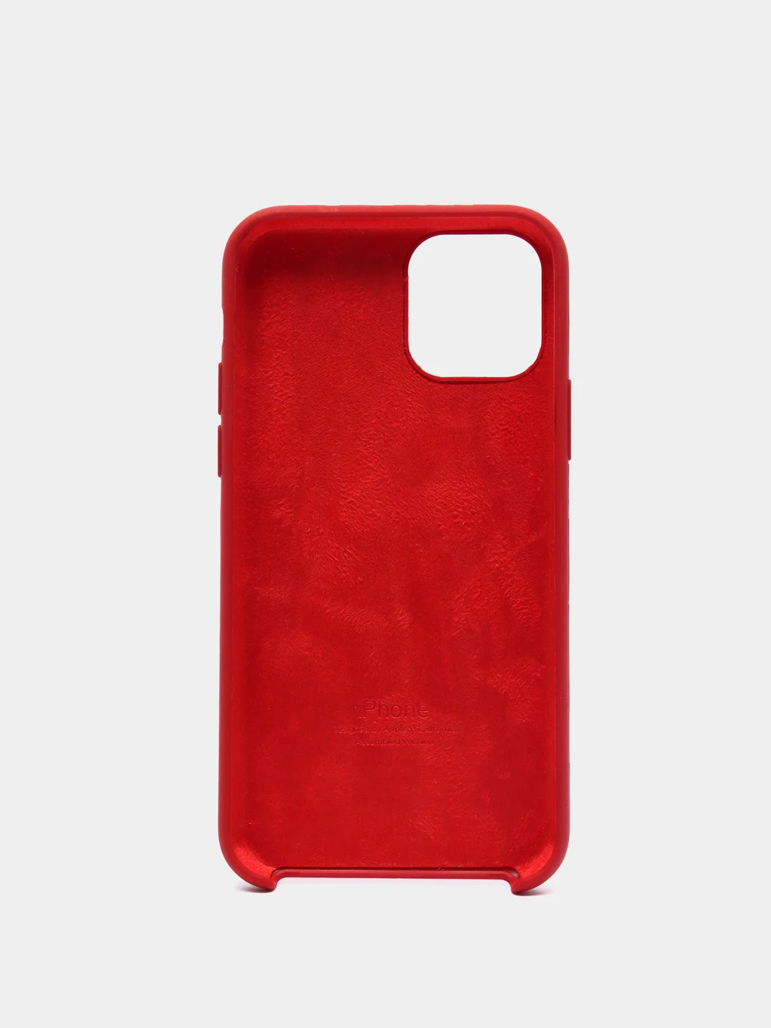 Красный чехол Silicone Case для iPhone 11 Pro