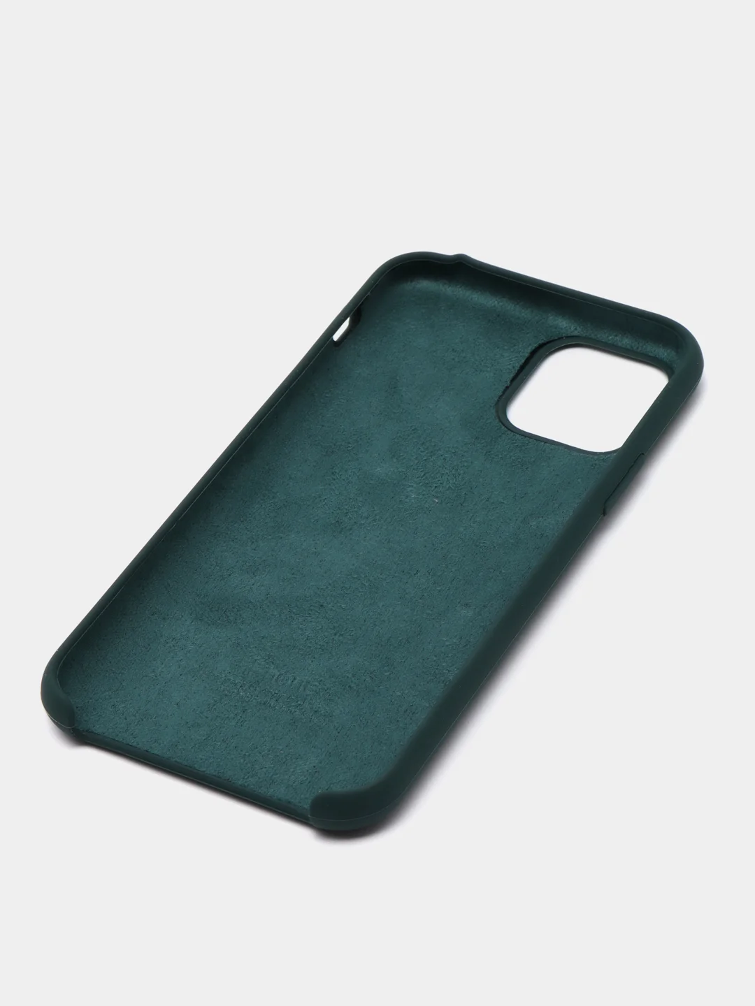 Тёмно-зелёный чехол Silicone Case для iPhone 11 Pro