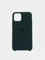 Тёмно-зелёный чехол Silicone Case для iPhone 11 Pro
