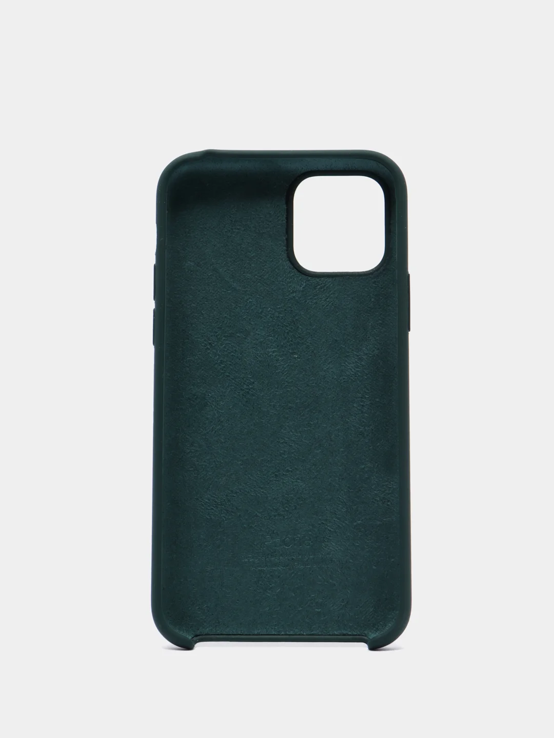 Тёмно-зелёный чехол Silicone Case для iPhone 11 Pro