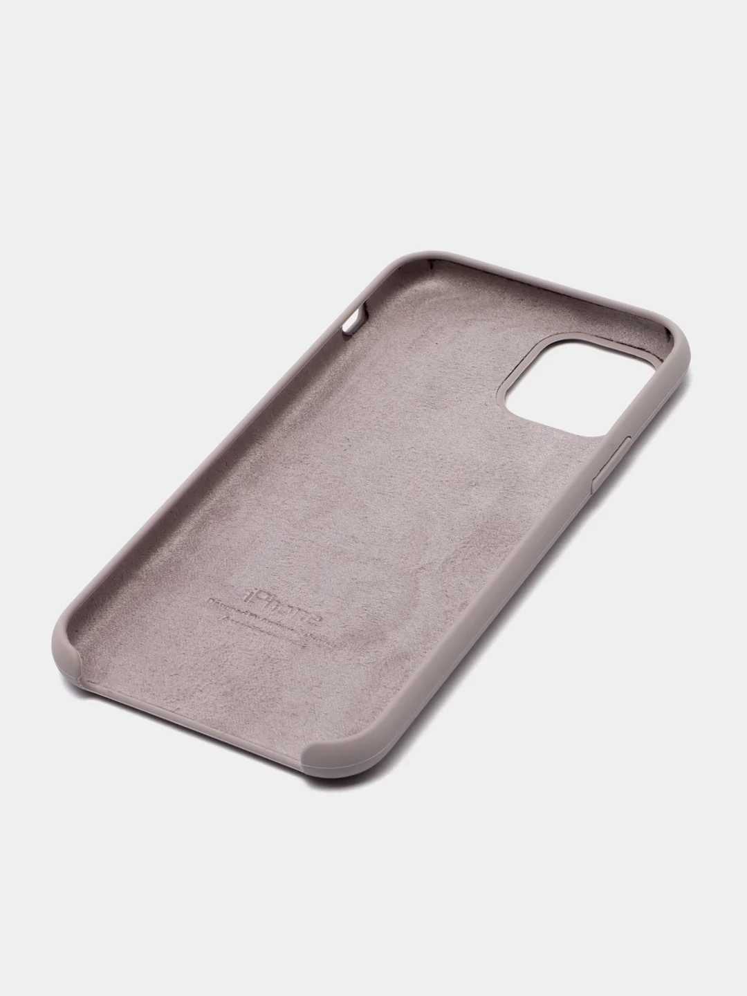 Серый чехол Silicone Case для iPhone 11 Pro
