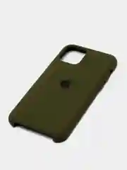 Зелёный хаки чехол Silicone Case для iPhone 11 Pro