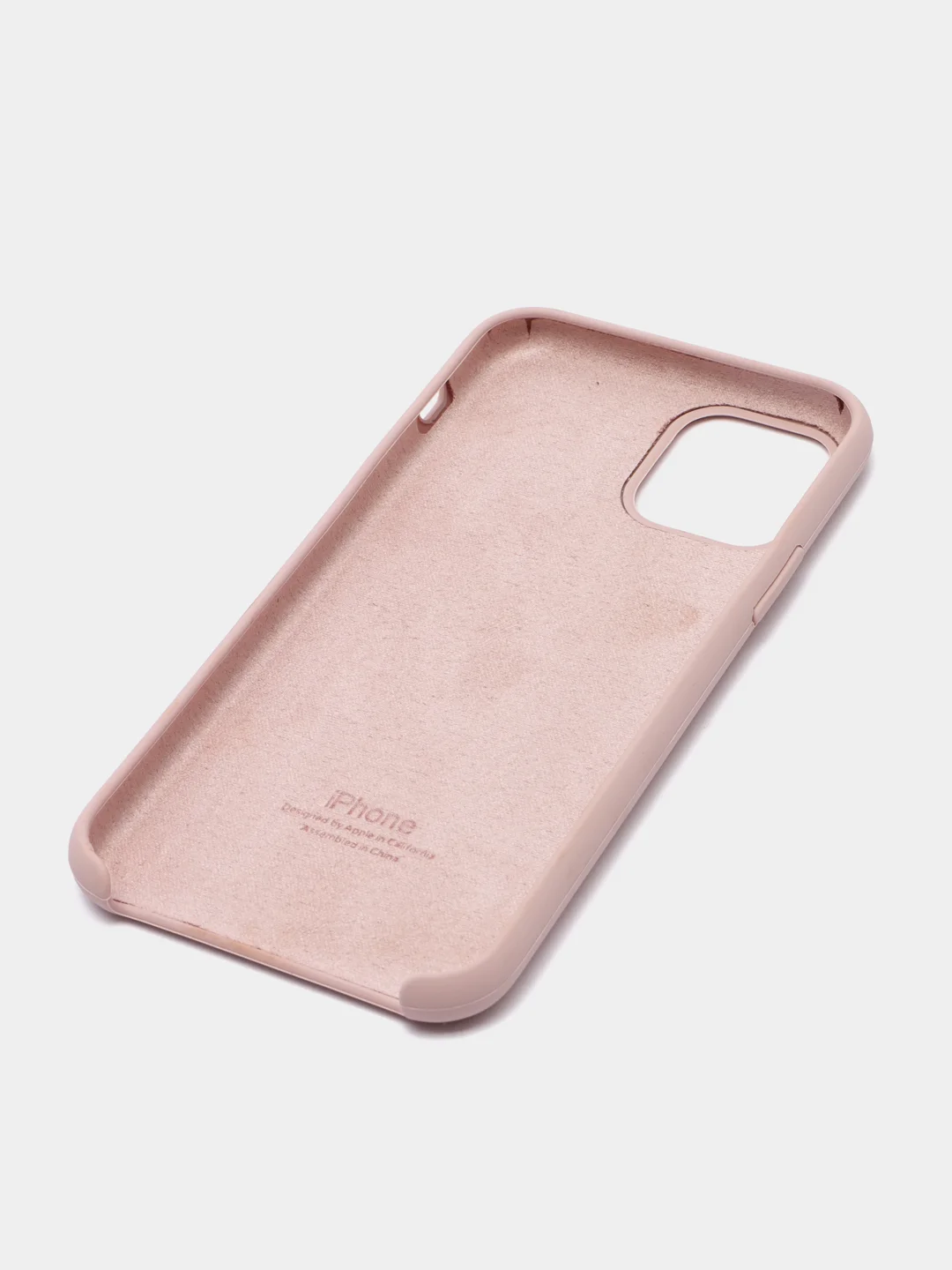 Пудровый чехол Silicone Case для iPhone 11 Pro
