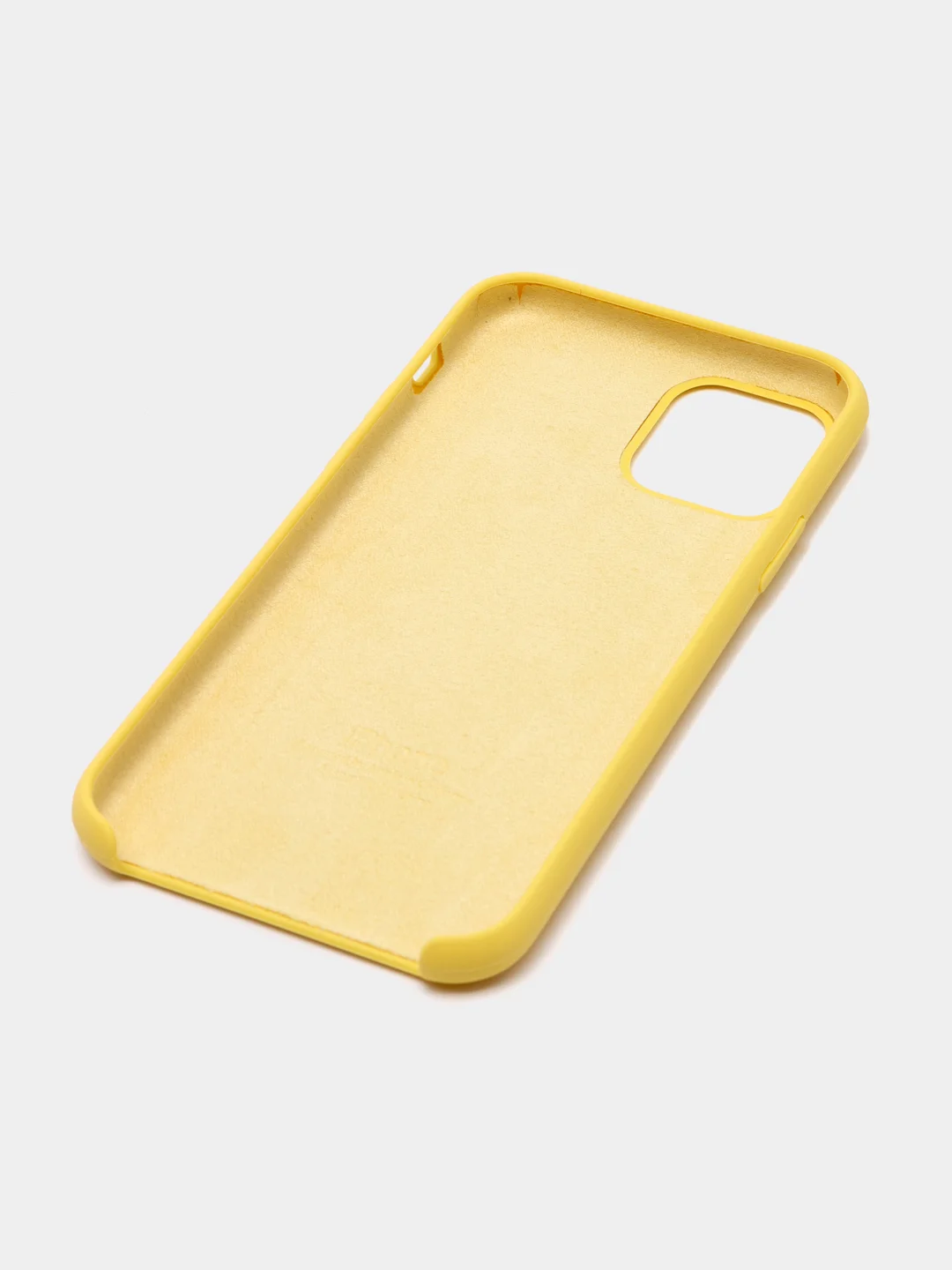 Желтый чехол Silicone Case для iPhone 11 Pro