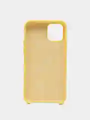 Желтый чехол Silicone Case для iPhone 11 Pro