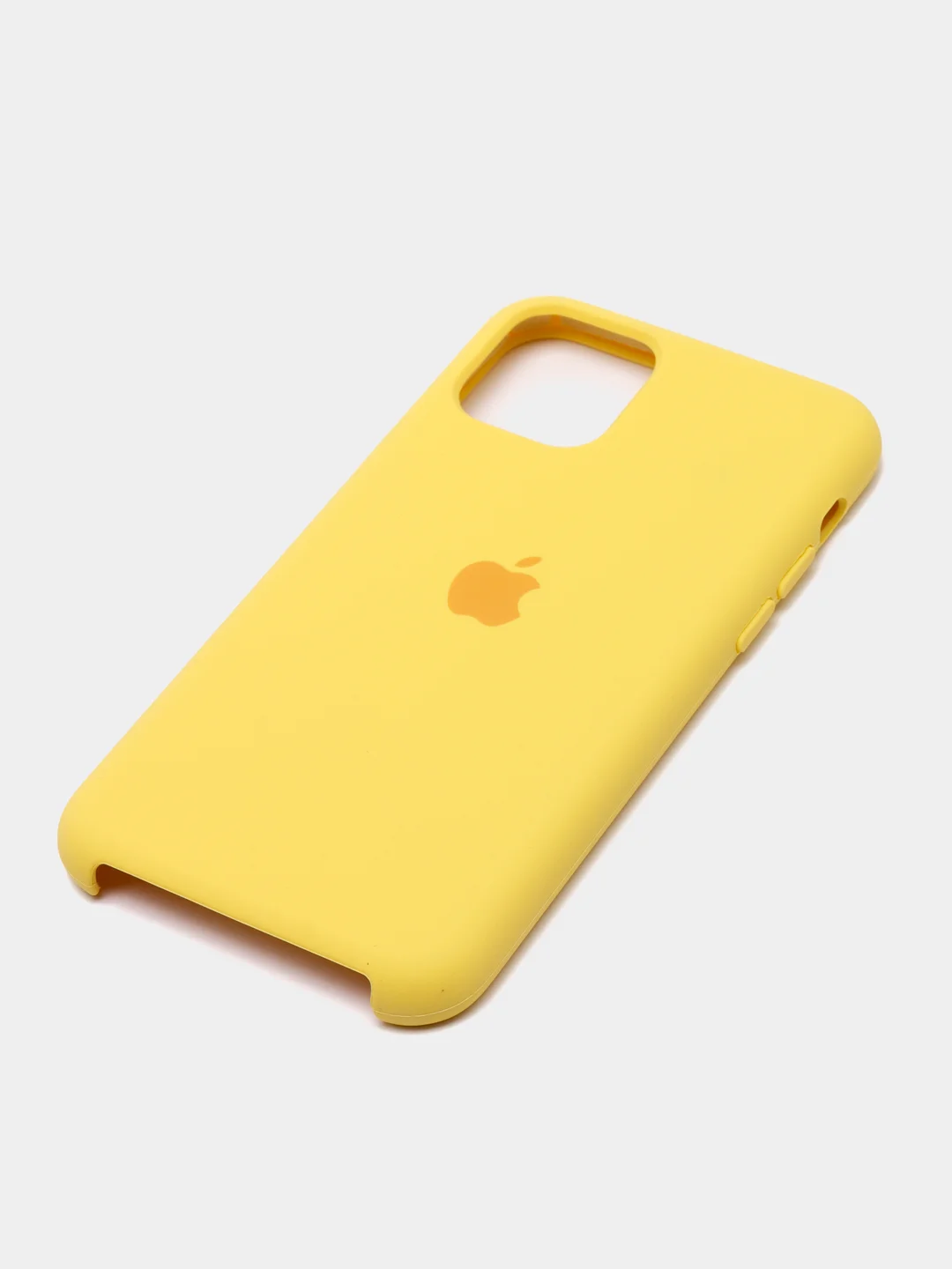 Желтый чехол Silicone Case для iPhone 11 Pro
