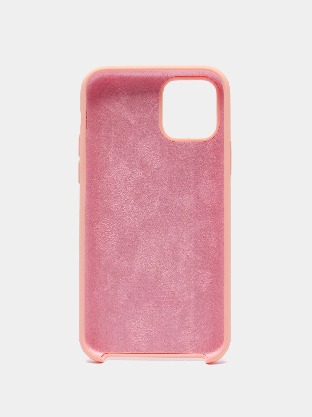 Пастельно-коралловый чехол Silicone Case для iPhone 11 Pro