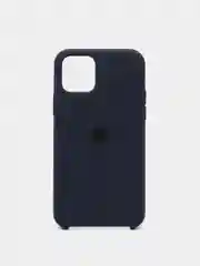 Синий меланж чехол Silicone Case для iPhone 11 Pro