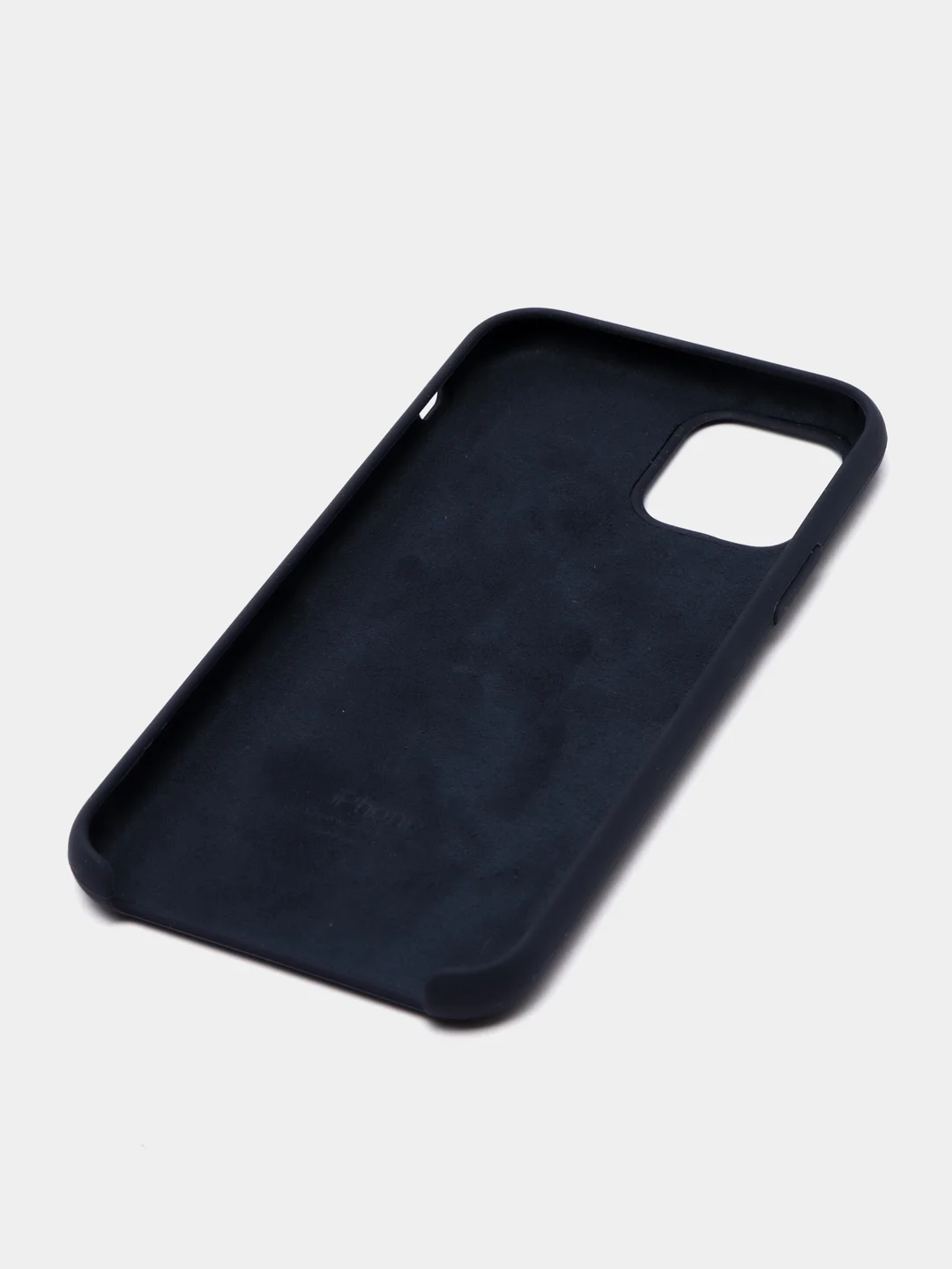 Синий меланж чехол Silicone Case для iPhone 11 Pro