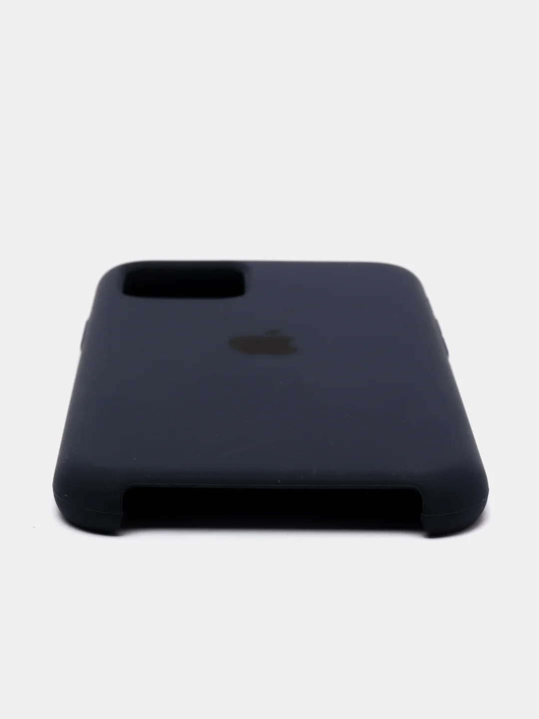 Синий меланж чехол Silicone Case для iPhone 11 Pro