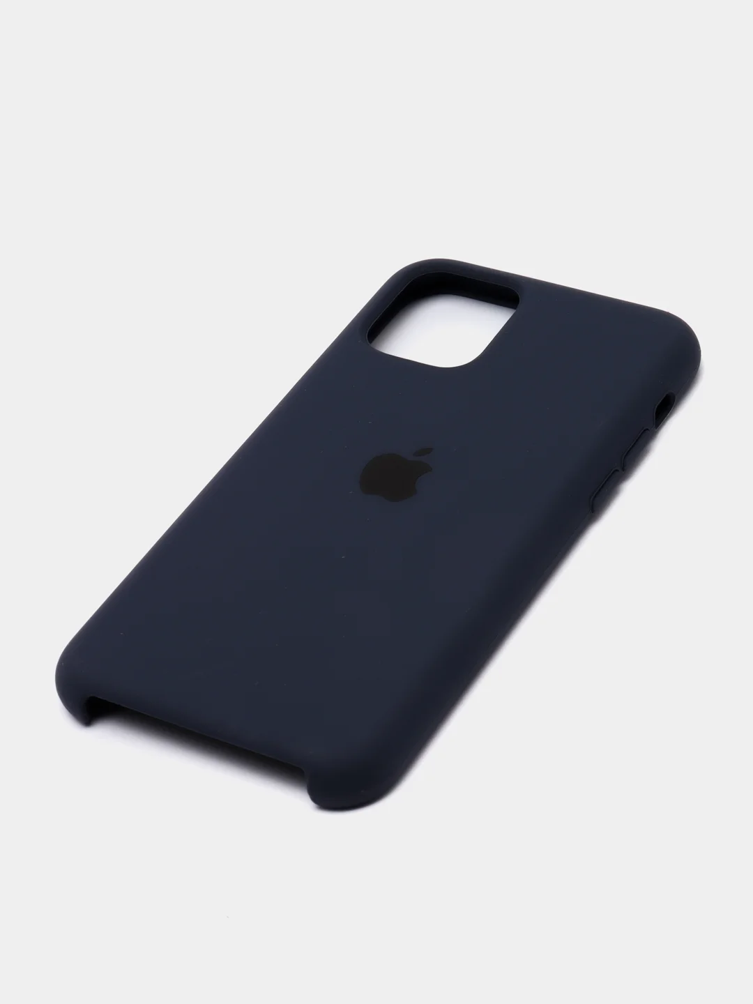 Синий меланж чехол Silicone Case для iPhone 11 Pro