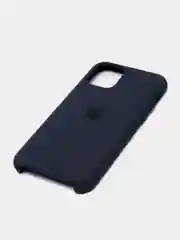 Синий меланж чехол Silicone Case для iPhone 11 Pro