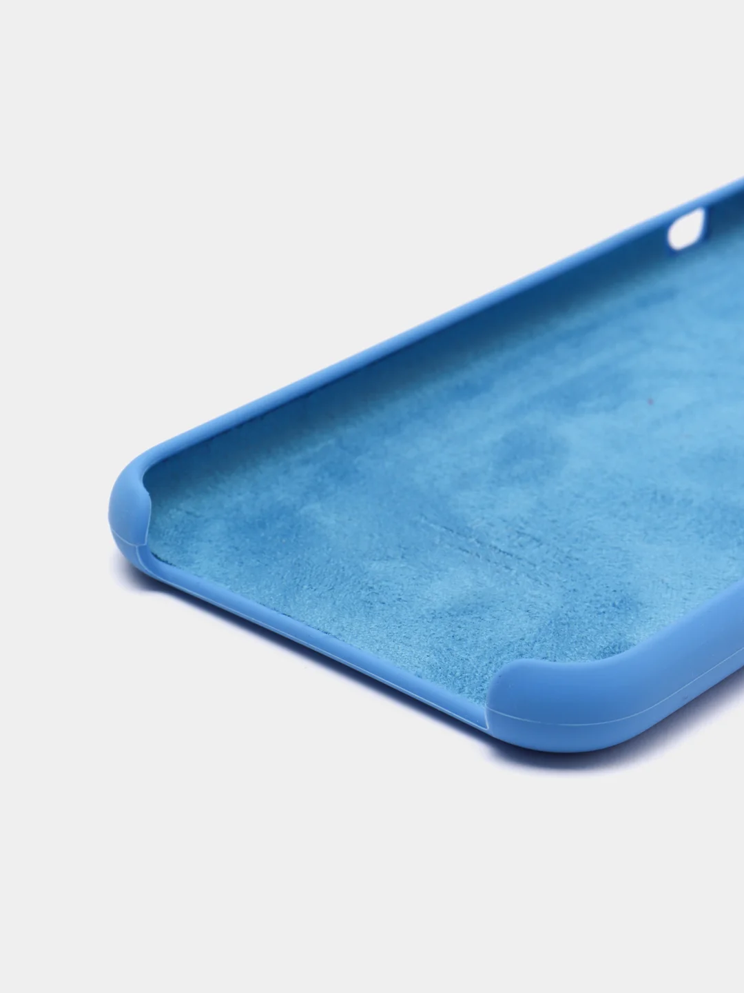 Светло-синий чехол Silicone Case для iPhone 11 Pro