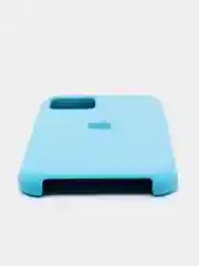 Голубой чехол Silicone Case для iPhone 11 Pro