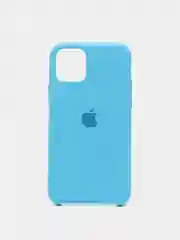 Голубой чехол Silicone Case для iPhone 11 Pro