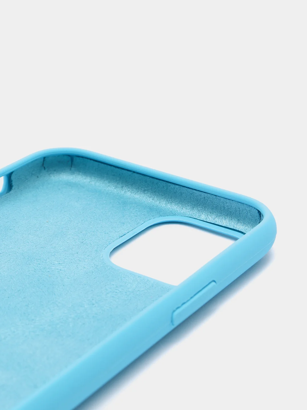 Голубой чехол Silicone Case для iPhone 11 Pro