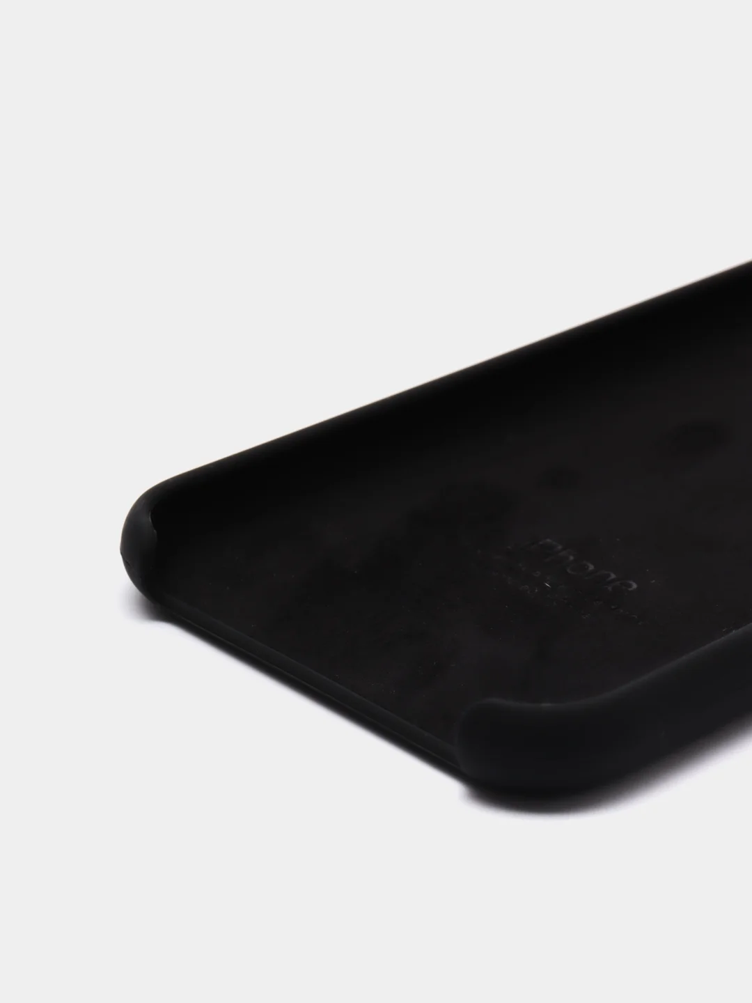 Черный чехол Silicone Case для iPhone 11 Pro