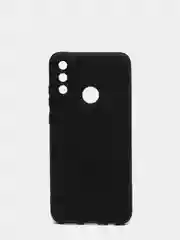 Черный чехол Huawei Honor 9A, Хуавей Хонор 9А, черный силиконовый без выреза для вспышки