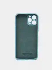 Морской чехол Silicone Case для iPhone 12 Pro Max с логотипом закрытый низ