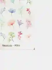 Алый 3d наклейки  для ногтей/ Слайдеры  на ногти/ Дизайн ногтей