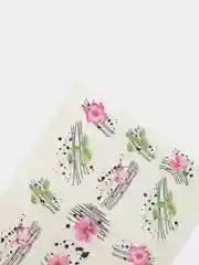 Розовый наклейки на ногти 3D