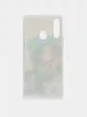 Бирюзовый чехол Samsung Galaxy A20s, Самсунг Галакси А20с с рисунком