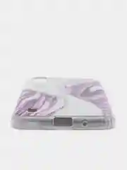 Индиго чехол Samsung Galaxy A01 / M01, Самсунг Галакси А01 / М01 силиконовый с мраморным рисунком