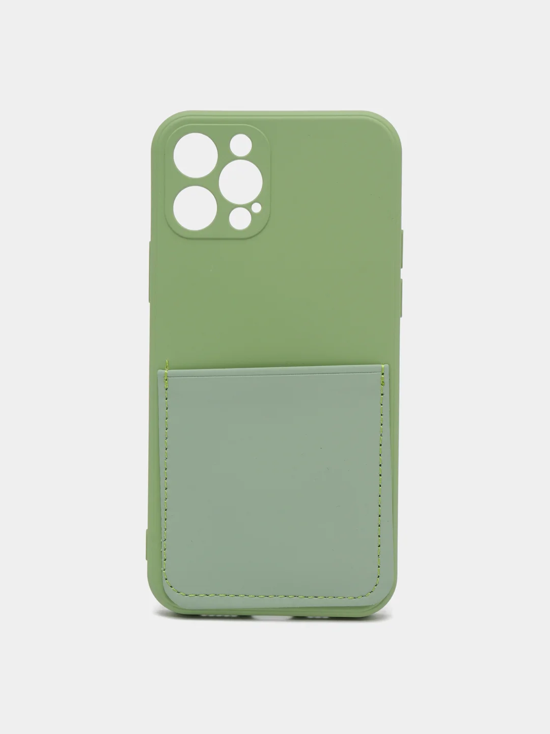 Лайм силиконовый чехол шёлк wallet для карт и визиток Apple iPhone X/XR/XS/11/12/Mini/Pro Max