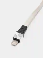Серый usb кабель Lighting, Type-C, Micro USB, 2.4A, 1.2 м, ASPOR A160