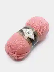 Пастельно-коралловый пряжа Alize Lanagold, 240 м