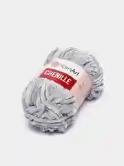 Серый меланж пряжа плюшевая YarnArt Chenille