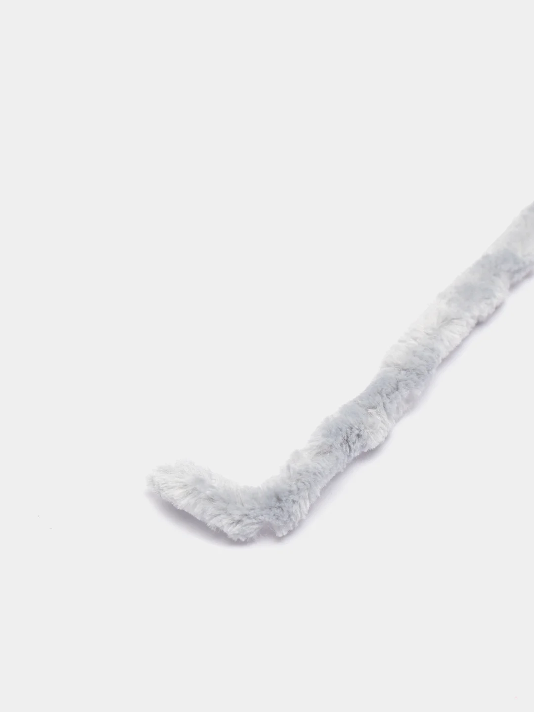 Серый меланж пряжа плюшевая YarnArt Chenille