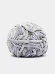 Серый меланж пряжа плюшевая YarnArt Chenille