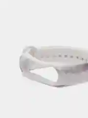 Серый ремешок для Xiaomi mi band 3 / 4 / 5 / 6 / 7  силиконовый мраморный сяоми ми банд фитнес