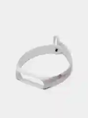 Серый ремешок для Xiaomi mi band 3 / 4 / 5 / 6 / 7  силиконовый мраморный сяоми ми банд фитнес