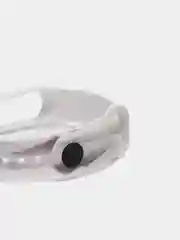 Серый ремешок для Xiaomi mi band 3 / 4 / 5 / 6 / 7  силиконовый мраморный сяоми ми банд фитнес