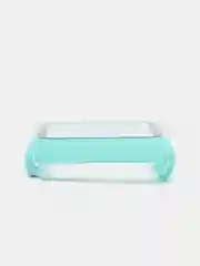 Бирюзовый бампер с защитным стеклом для Apple Watch 38/40/41/42/44/45/49