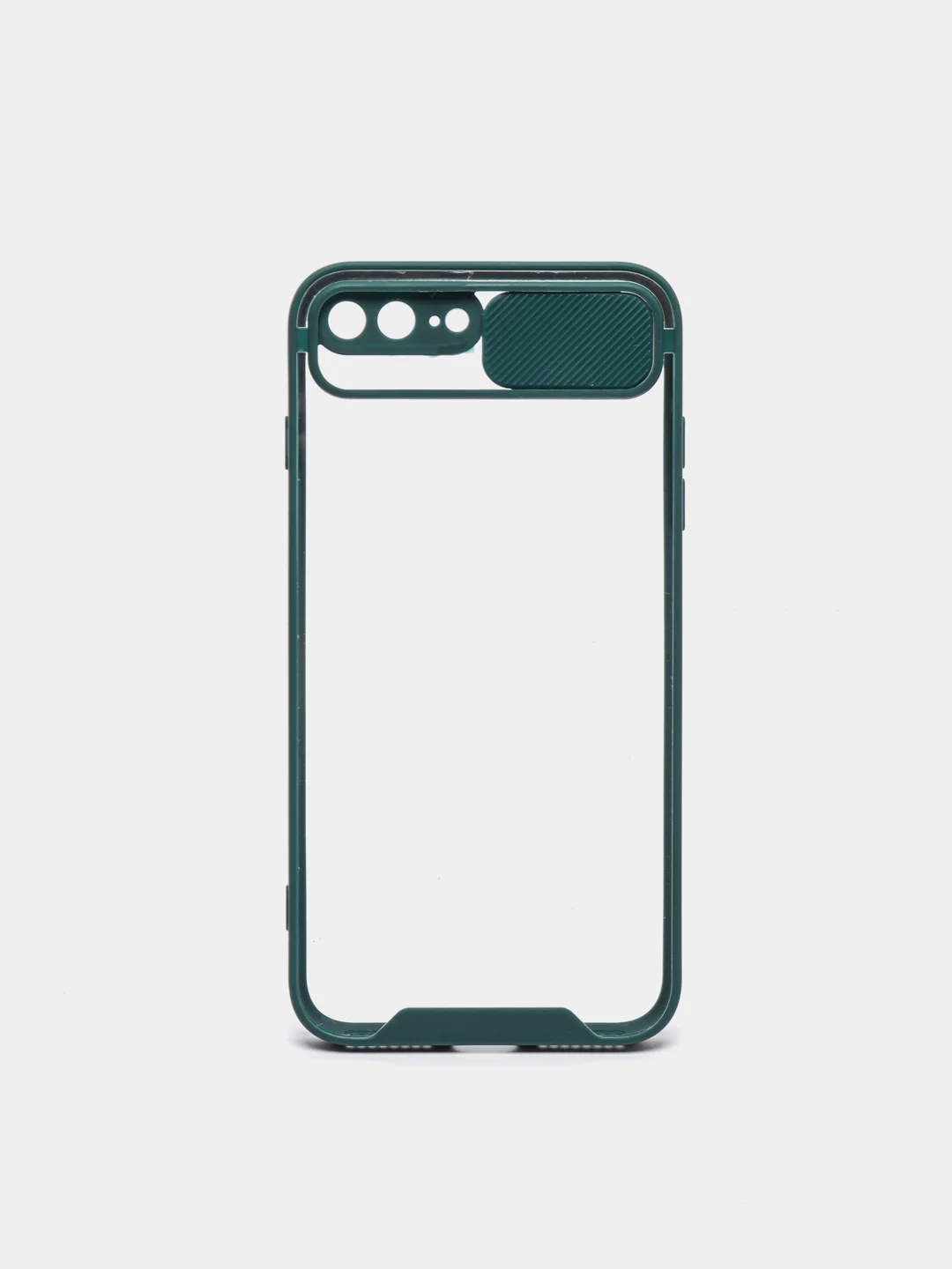 Морской чехол iPhone 7 Plus, 8+ пластиковый, прозрачный, с защитой камеры