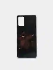 Белый чехол Samsung Galaxy A02S/M02S с рисунком