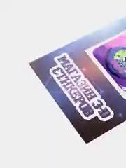 Светло-оранжевый 3d-стикеры, наклейки на телефон "Brawl Stars"