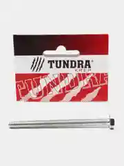 Болт с шестигранной головкой ТУНДРА krep, DIN933, М6х80, к.п. 8.8, цинк, 1 штука