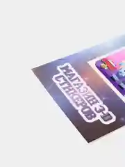 Лазурный 3d-стикеры, наклейки на телефон "Brawl Stars"