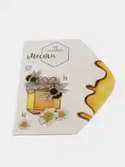 Конверт для денег "На медовый месяц", цветы, 16,5 х 8 см