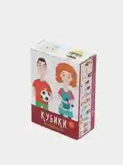 Кубики в картинках 6 штук Профессии