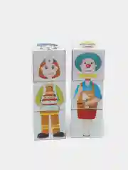 Кубики в картинках 6 штук Профессии