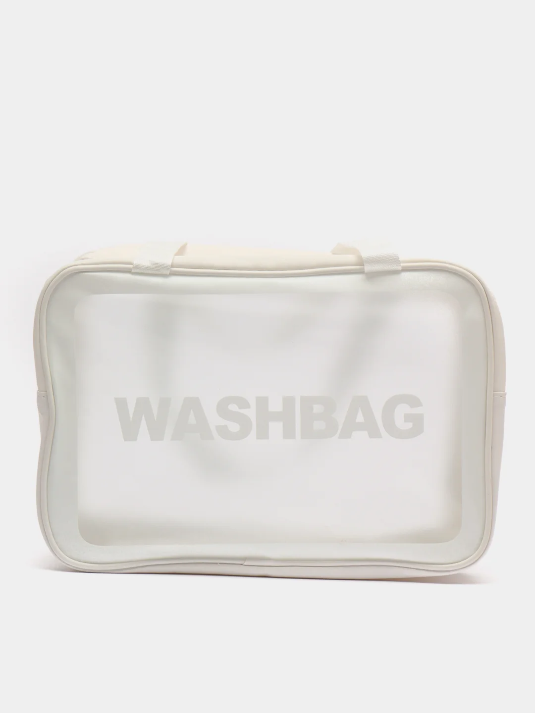 Белый сумка-косметичка Washbag водонепроницаемая