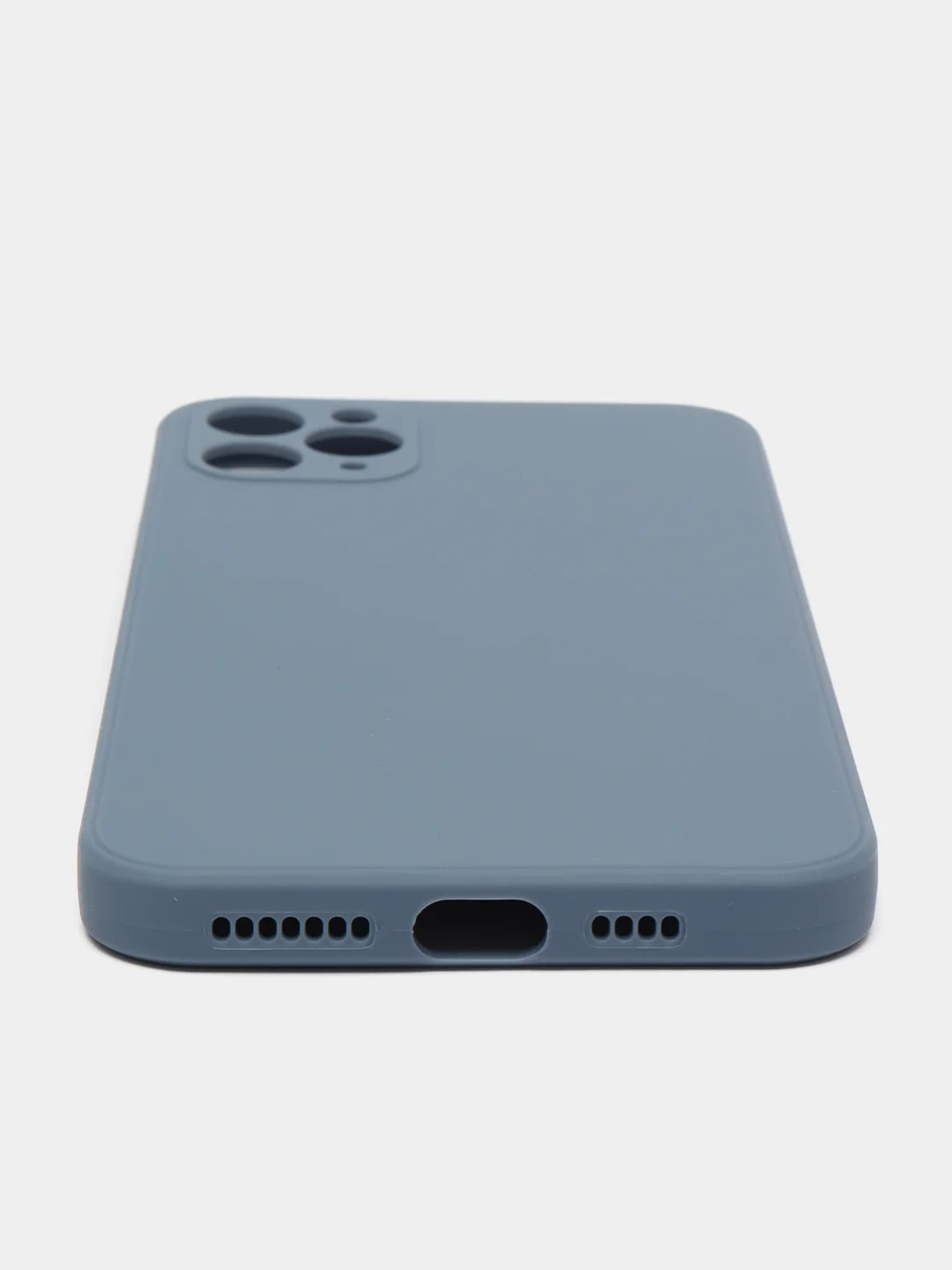 Голубой чехол для iPhone 7,8,7plus,8plus,X,XS,XR,XS MAX,11PROMAX,12MINI,12PROMAX силиконовый