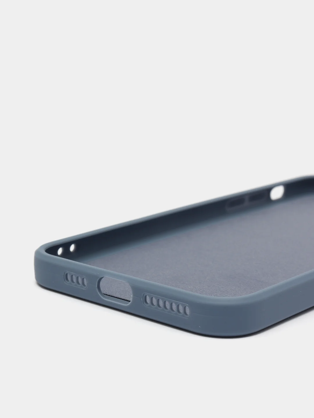 Голубой чехол для iPhone 7,8,7plus,8plus,X,XS,XR,XS MAX,11PROMAX,12MINI,12PROMAX силиконовый