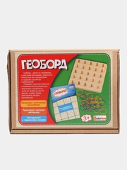 Игрушка развивающая "Геоборд", деревянная