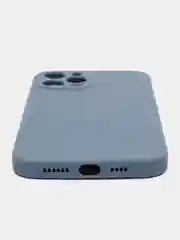 Голубой чехол для iPhone 7,8,7plus,8plus,X,XS,XR,XS MAX,11PROMAX,12MINI,12PROMAX силиконовый